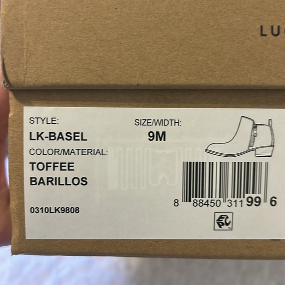 👢👢Lucky Brand Toffee Barillos👢👢NWT - Picture 16 of 16